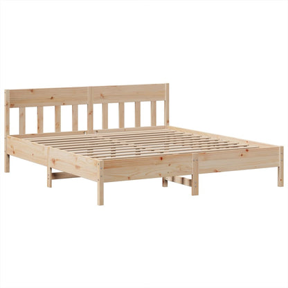 Massivholzbett ohne Matratze 180x200 Kiefernholz