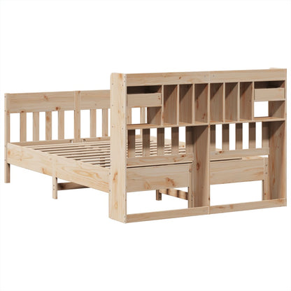 Massivholzbett ohne Matratze 160x200 cm Kiefernholz