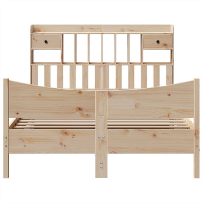 Massivholzbett ohne Matratze 140x200 cm Kiefernholz