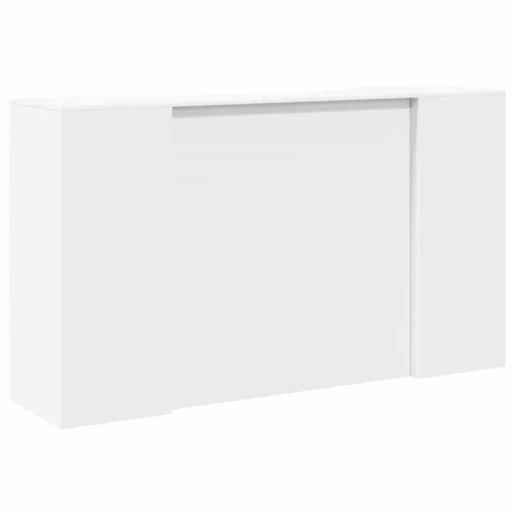 Empfangstresen Weiß 180 x 50 x 103,5 cm Holzwerkstoff