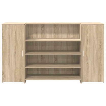 Empfangstheke Sonoma-Eiche 180x50x103,5 cm Holzwerkstoff
