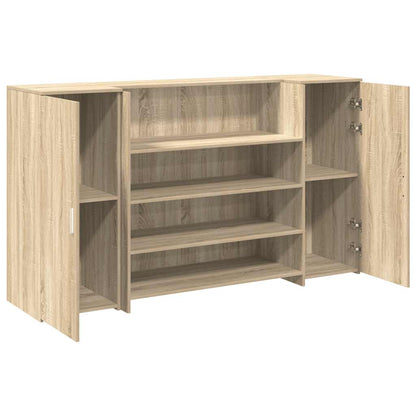 Empfangstheke Sonoma-Eiche 180x50x103,5 cm Holzwerkstoff