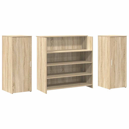 Empfangstheke Sonoma-Eiche 180x50x103,5 cm Holzwerkstoff