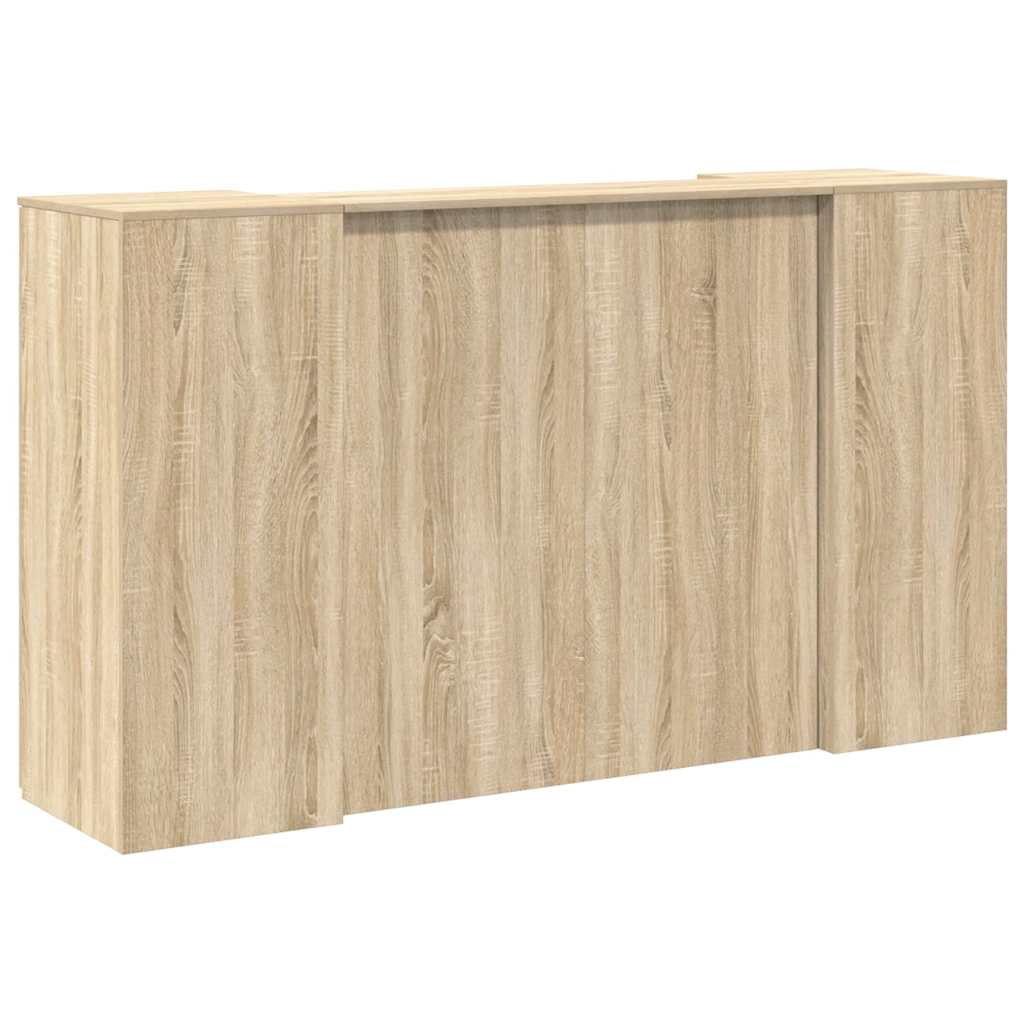 Empfangstheke Sonoma-Eiche 180x50x103,5 cm Holzwerkstoff