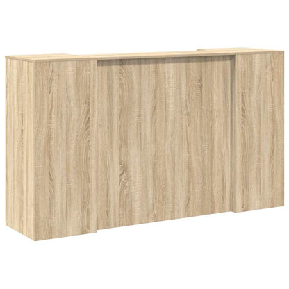 Empfangstheke Sonoma-Eiche 180x50x103,5 cm Holzwerkstoff