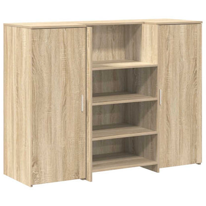 Empfangstheke Sonoma-Eiche 135x50x103,5 cm Holzwerkstoff