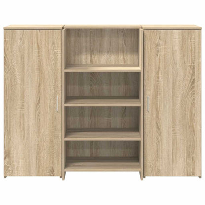 Empfangstheke Sonoma-Eiche 135x50x103,5 cm Holzwerkstoff
