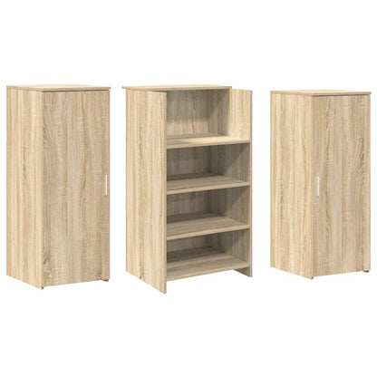 Empfangstheke Sonoma-Eiche 135x50x103,5 cm Holzwerkstoff