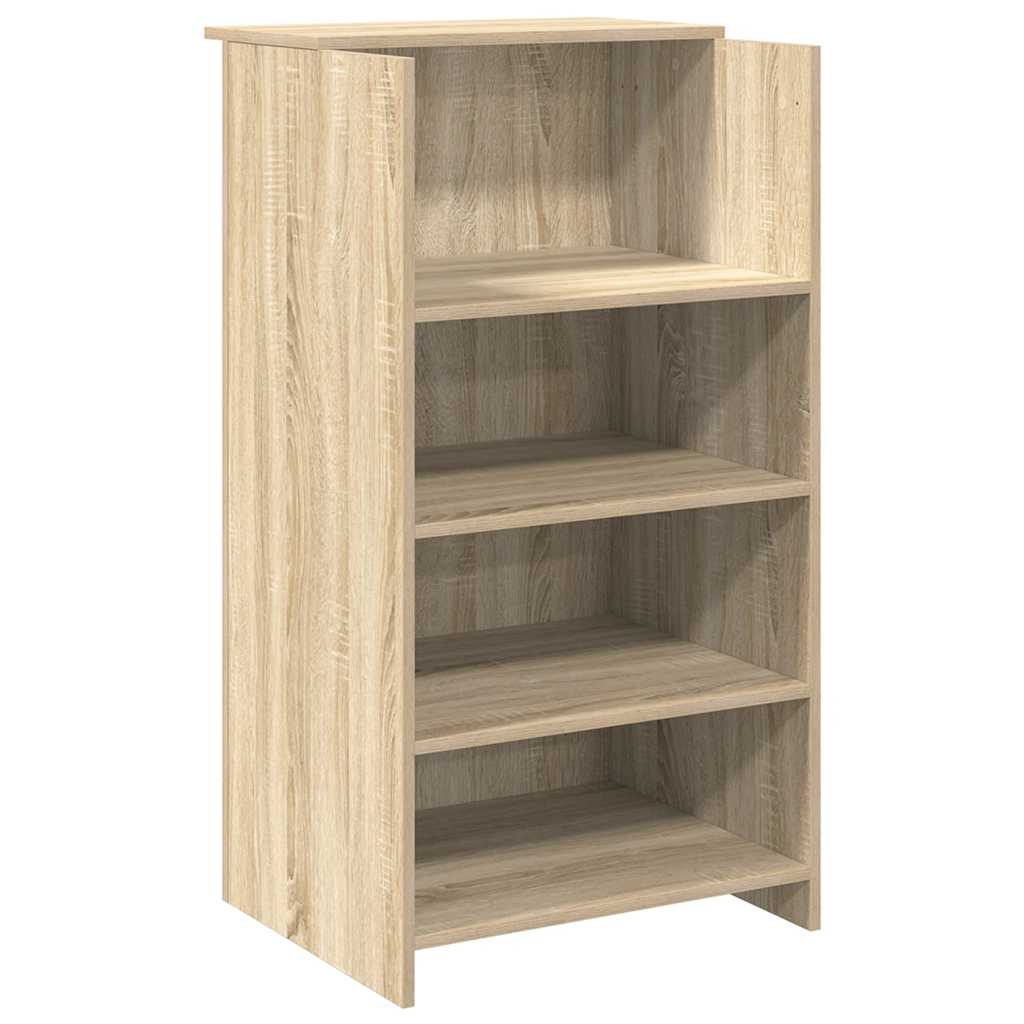 Empfangstheke Sonoma-Eiche 135x50x103,5 cm Holzwerkstoff