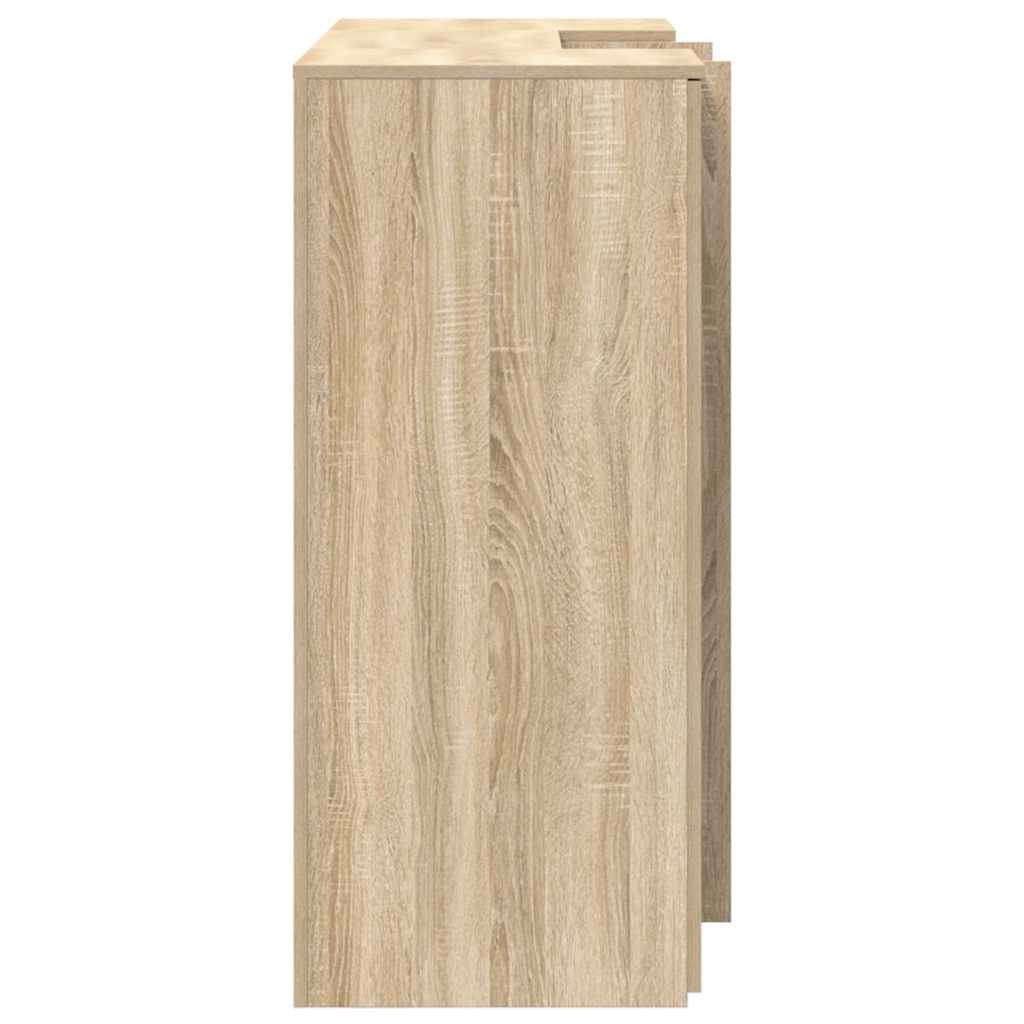 Empfangstheke Sonoma-Eiche 135x50x103,5 cm Holzwerkstoff