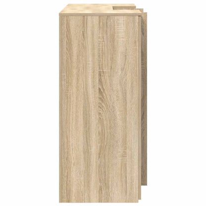 Empfangstheke Sonoma-Eiche 135x50x103,5 cm Holzwerkstoff