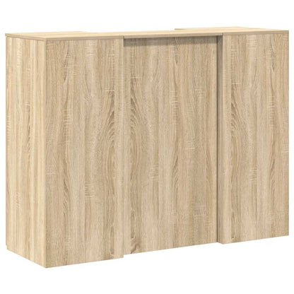 Empfangstheke Sonoma-Eiche 135x50x103,5 cm Holzwerkstoff