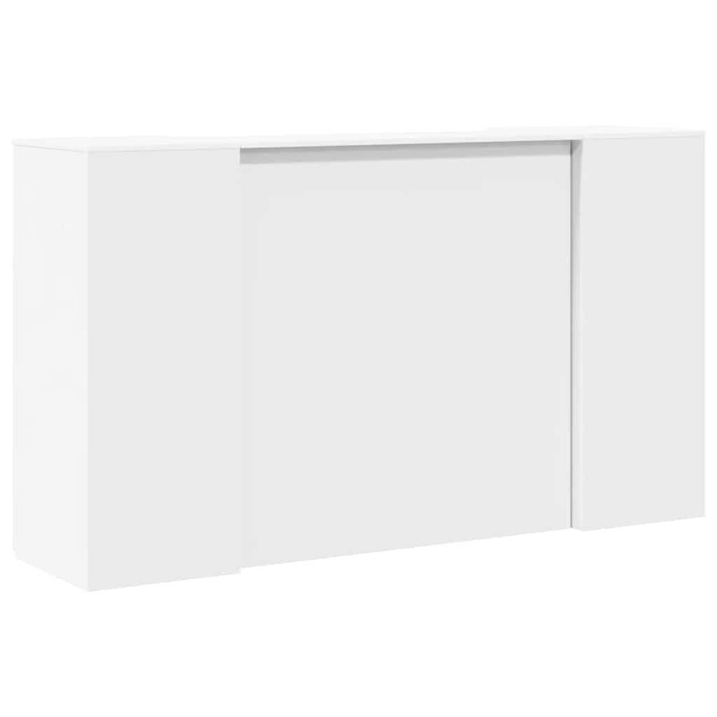 Empfangstheke Weiß 180x50x103,5 cm Holzwerkstoff