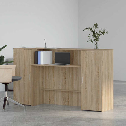 Empfangstheke Sonoma-Eiche 180x50x103,5 cm Holzwerkstoff