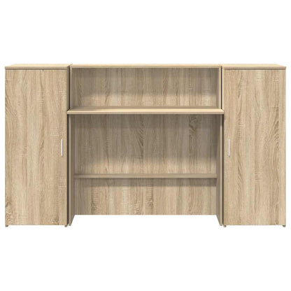 Empfangstheke Sonoma-Eiche 180x50x103,5 cm Holzwerkstoff