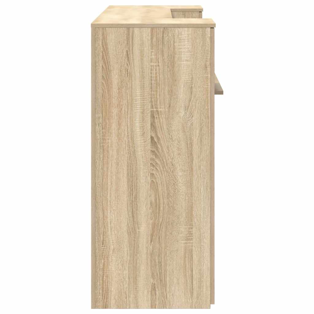 Empfangstheke Sonoma-Eiche 180x50x103,5 cm Holzwerkstoff