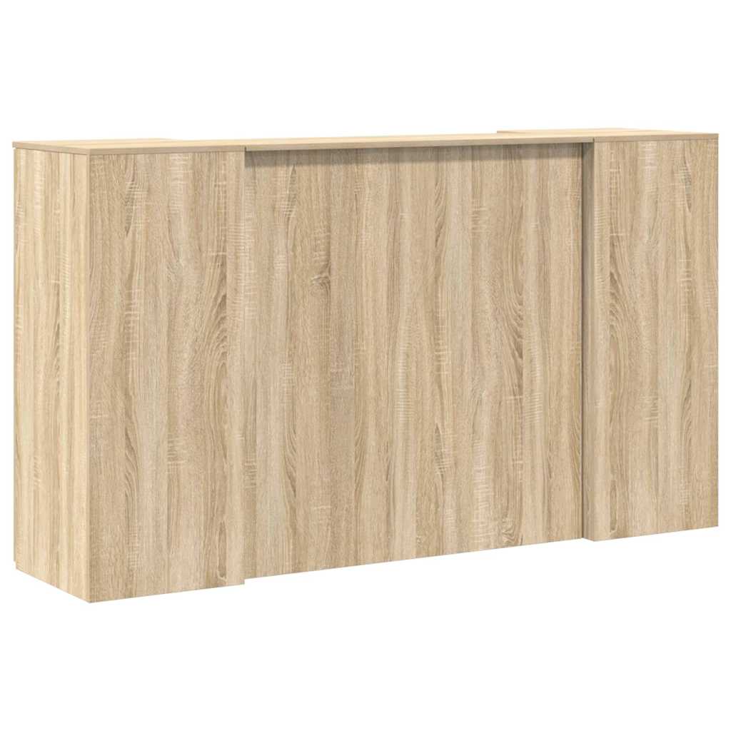 Empfangstheke Sonoma-Eiche 180x50x103,5 cm Holzwerkstoff