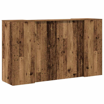 Empfangstheke Altholz-Optik 180x50x103,5 cm Holzwerkstoff