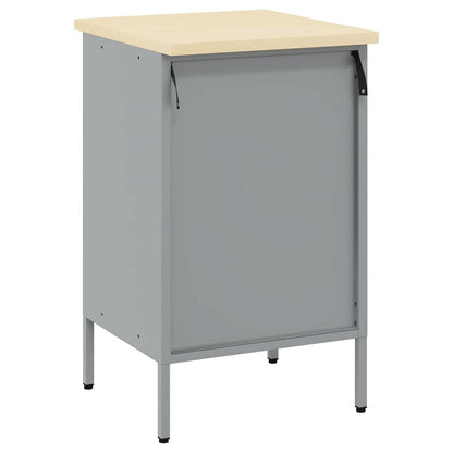 Werkbank Rot und Grau 50 x 55 x 85 cm Pulverbeschichteter Stahl