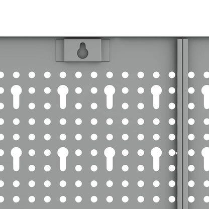 Aufbewahrungsbank 3 pcs Grau 150 x 1 x 60 cm