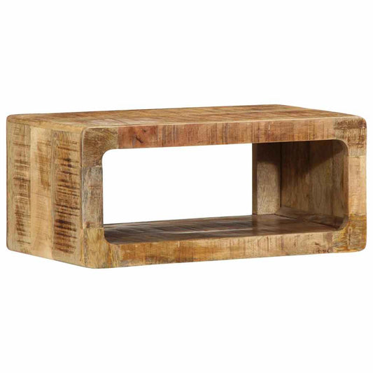 TV-Schrank mit Regal Braun 60 x 30 x 25 cm Massivholz Mango