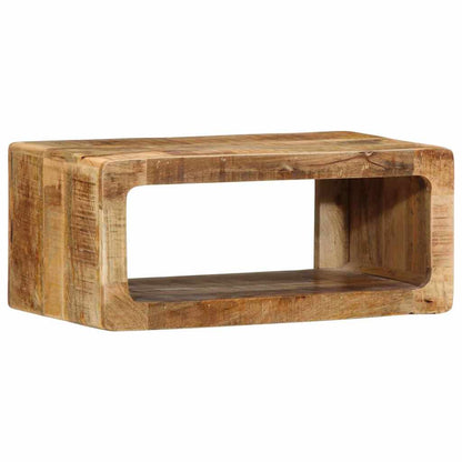 TV-Schrank mit Regal Braun 60 x 30 x 25 cm Massivholz Mango
