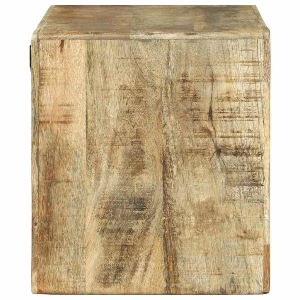 TV-Schrank mit Regal Braun 60 x 32 x 36 cm Massivholz Mango