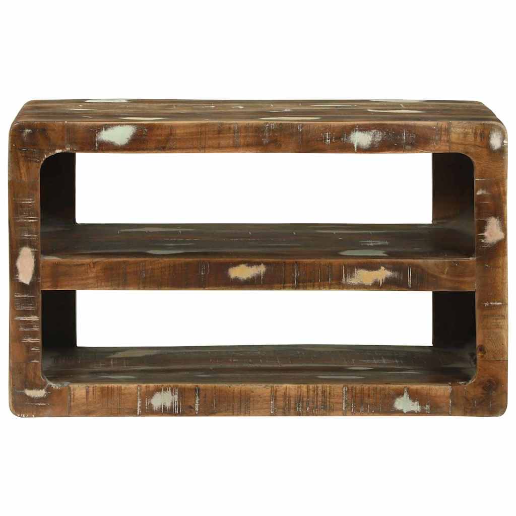 TV-Schrank Mehrfarbig 60 x 32 x 36 cm Massivholz Altholz
