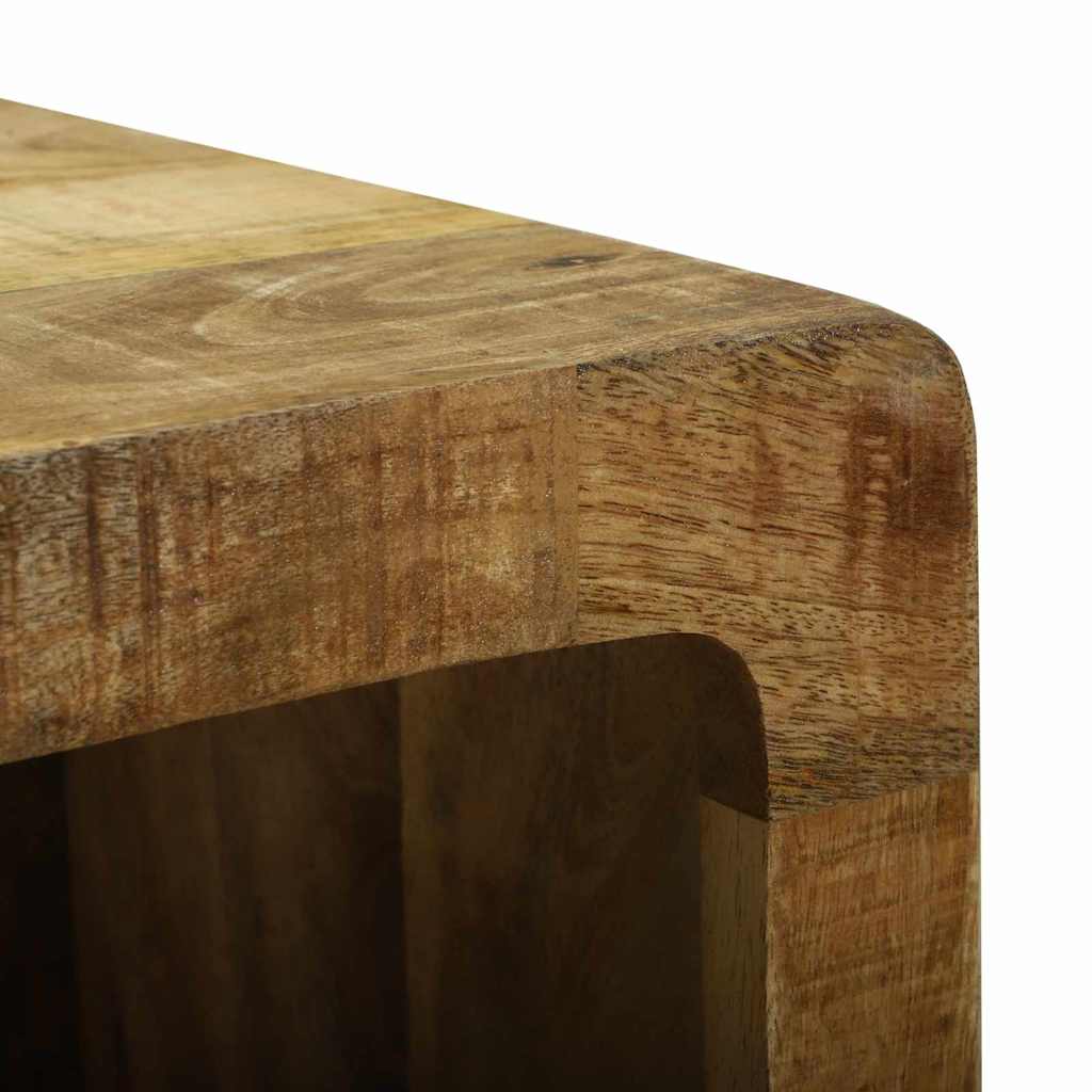 TV-Schrank mit Regal Braun 36 x 30 x 54 cm Massivholz Mango
