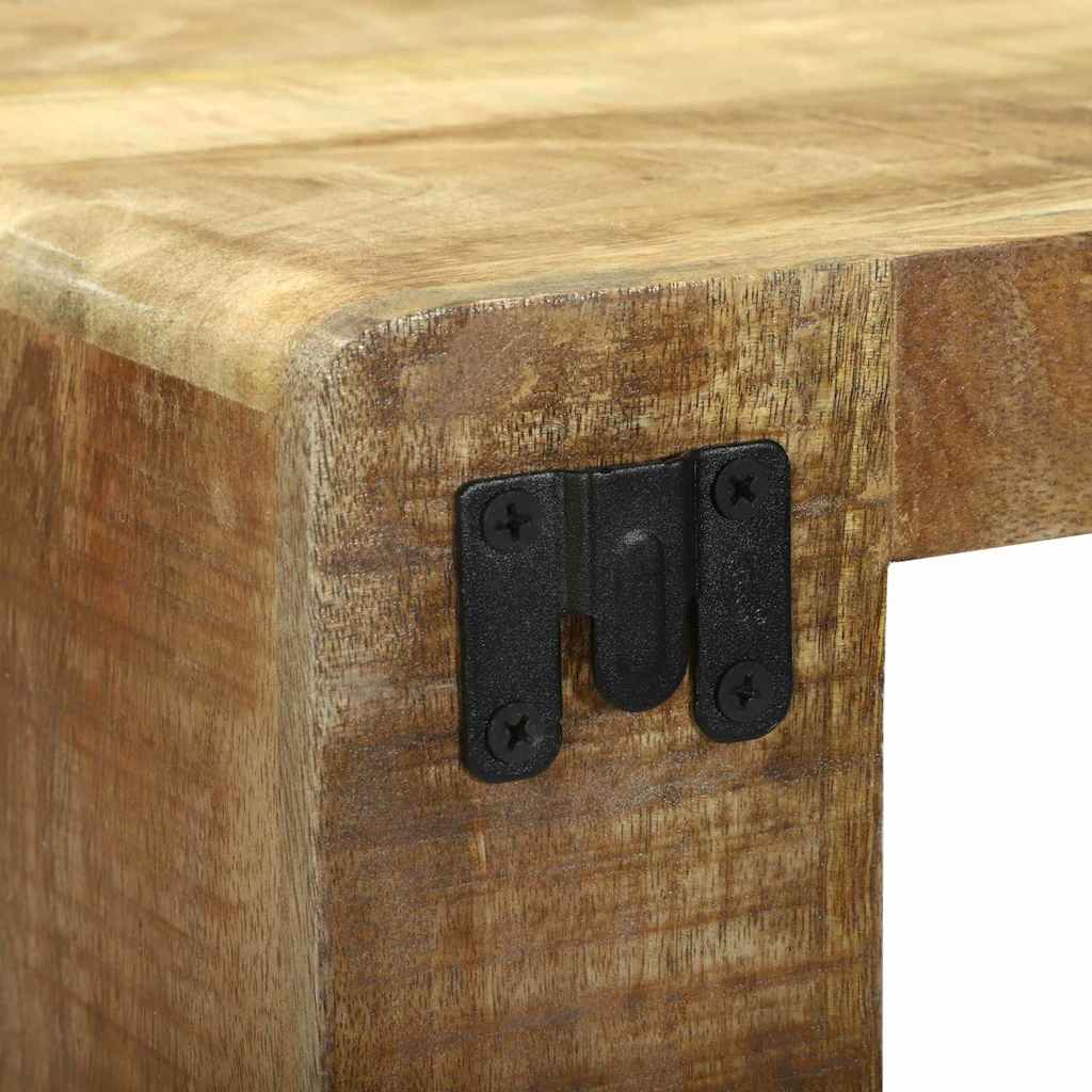 TV-Schrank mit Regal Braun 36 x 30 x 54 cm Massivholz Mango