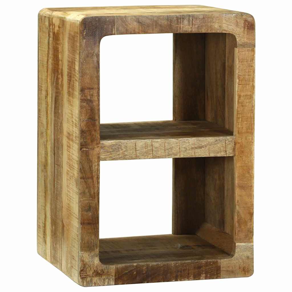 TV-Schrank mit Regal Braun 36 x 30 x 54 cm Massivholz Mango