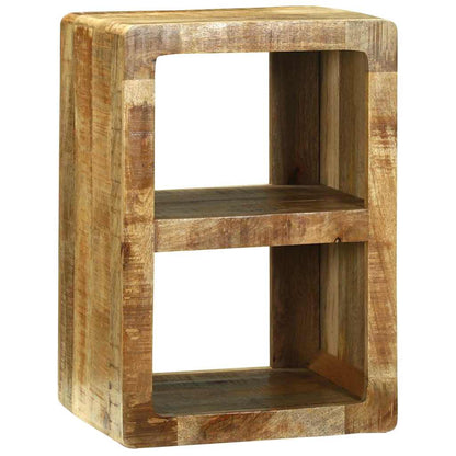 TV-Schrank mit Regal Braun 36 x 30 x 54 cm Massivholz Mango