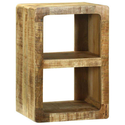 TV-Schrank mit Regal Braun 36 x 30 x 54 cm Massivholz Mango