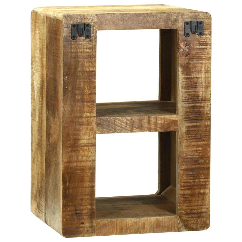 TV-Schrank mit Regal Braun 36 x 30 x 54 cm Massivholz Mango