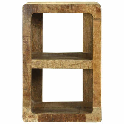 TV-Schrank mit Regal Braun 36 x 30 x 54 cm Massivholz Mango