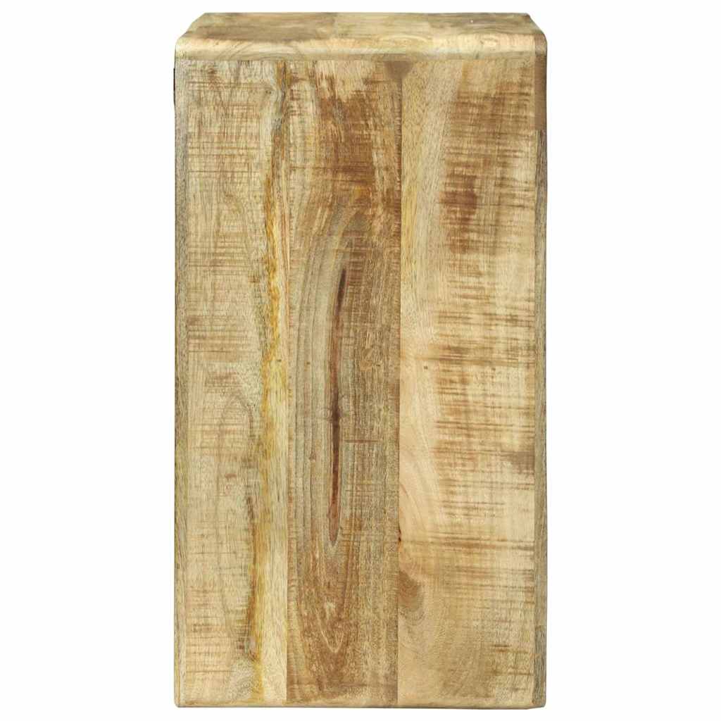 TV-Schrank mit Regal Braun 36 x 30 x 54 cm Massivholz Mango