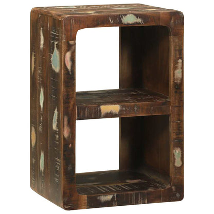 TV-Schrank Mehrfarbig 36 x 30 x 54 cm Massivholz Altholz