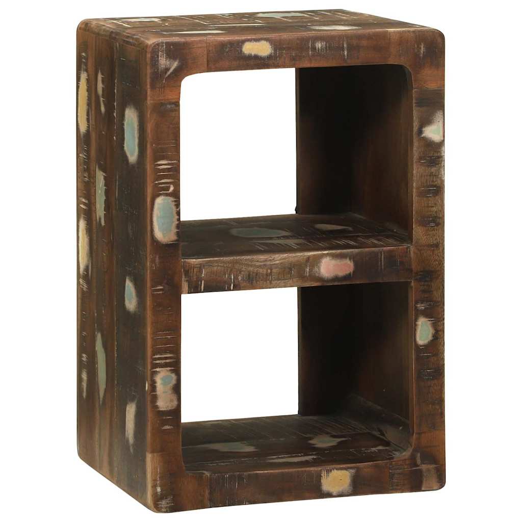 TV-Schrank Mehrfarbig 36 x 30 x 54 cm Massivholz Altholz