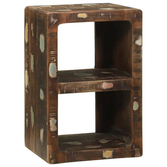 TV-Schrank Mehrfarbig 36 x 30 x 54 cm Massivholz Altholz