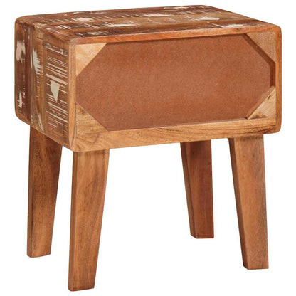 Beistelltische Mehrfarbig 40 x 32 x 46 cm recyceltes Massivholz
