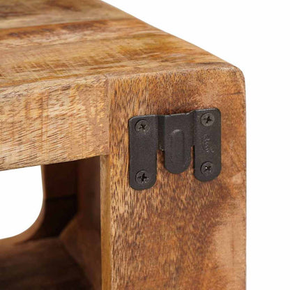 Nachttische 45 x 30 x 24 cm massives Mangoholz