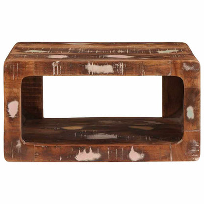 Nachttische 45 x 30 x 24 cm recyceltes Massivholz