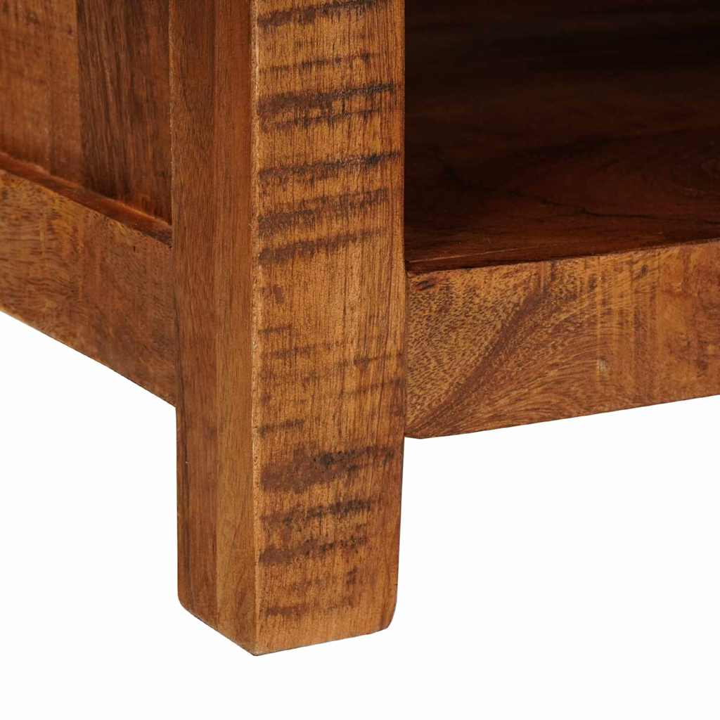 TV-Schränk Braun 110 x 30 x 40 cm massives Mangoholz