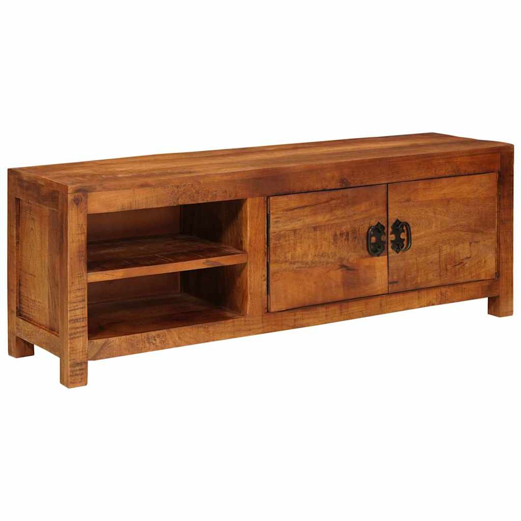 TV-Schränk Braun 110 x 30 x 40 cm massives Mangoholz
