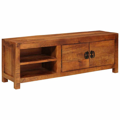 TV-Schränk Braun 110 x 30 x 40 cm massives Mangoholz