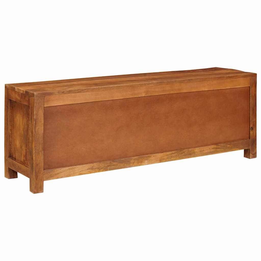 TV-Schränk Braun 110 x 30 x 40 cm massives Mangoholz