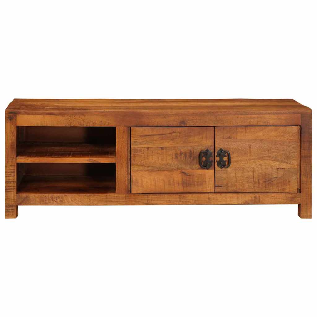 TV-Schränk Braun 110 x 30 x 40 cm massives Mangoholz