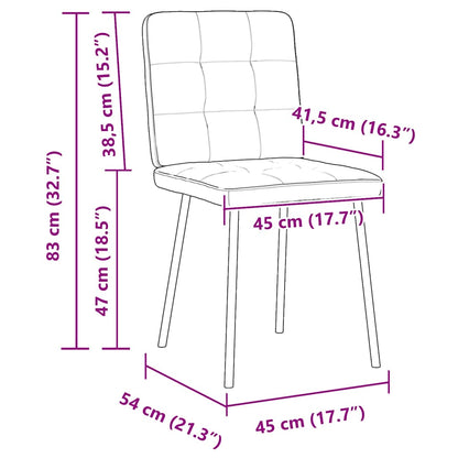 Spisestuestole 2 stk