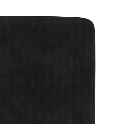 Esszimmerstühle 2 Stk. Schwarz Samt