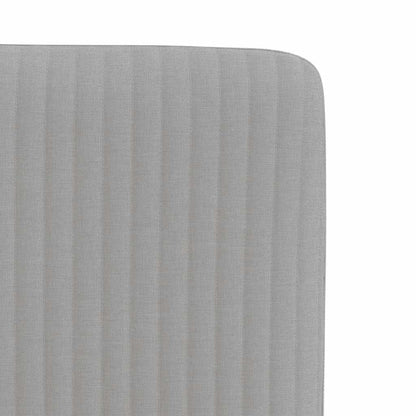 Spisestuestole 2 stk Cloud Grey Stof
